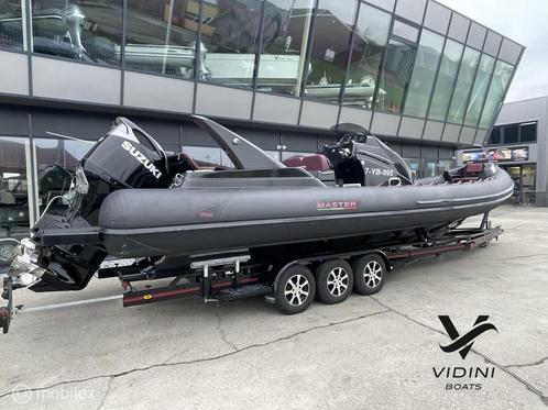 Master 996 rib met 2x Suzuki 350pk en trailer *Super set*, Watersport en Boten, Rubberboten, Gebruikt, Overige merken, 200 pk of meer