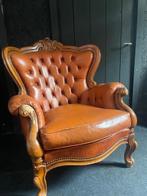 LEDEREN Chesterfield fauteuil, Ophalen