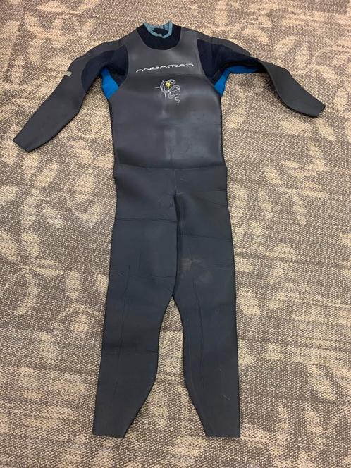 Wetsuit Aquaman maat 2/M, Watersport en Boten, Watersportkleding, Zo goed als nieuw, Wetsuit, Dame of Heer, Ophalen of Verzenden