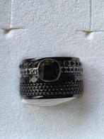 Zwart/zilver IXXXI ring mt 17. H12, Sieraden, Tassen en Uiterlijk, Ringen, Overige materialen, Zwart, Ophalen of Verzenden, Zo goed als nieuw