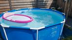 intex zwembad 3.05 meter met verwarming solarzeil pomp etc, Opzetzwembad, 200 tot 400 cm, Rechthoekig, Ophalen