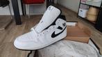 Air Jordan 1 Black/White (Reverse Panda) Nieuw Maat 46, Kleding | Heren, Schoenen, Wit, Nieuw, Ophalen of Verzenden, Sneakers of Gympen