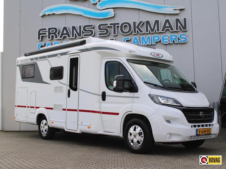 LMC Cruiser 646 Enkele bedden Hefdak Trekhaak Bearlock, Caravans en Kamperen, Campers, Bedrijf, tot en met 4, Half-integraal, LMC