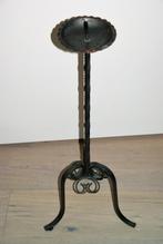 Te koop: Kandelaar of kaarsenstandaard, 60 cm hoog, grijs, Huis en Inrichting, Overige materialen, 50 tot 75 cm, Ophalen of Verzenden
