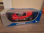 Anson Renault Spider 1:18 - Rood, Ophalen of Verzenden, Zo goed als nieuw, Auto, Anson