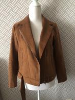 Bikerjack suedelook ( nieuw) m, Kleding | Dames, Verzenden, Nieuw, Bruin