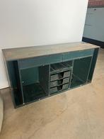 Metalen vintage postkastje, Ophalen, Gebruikt, IJzer