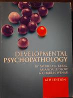 Developmental Psychopathology 6th edition, Ophalen of Verzenden, Zo goed als nieuw, Alpha