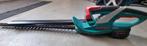 Bosch accu heggenschaar met oplader, Tuin en Terras, Heggenscharen, Ophalen, Gebruikt, Accu, Bosch