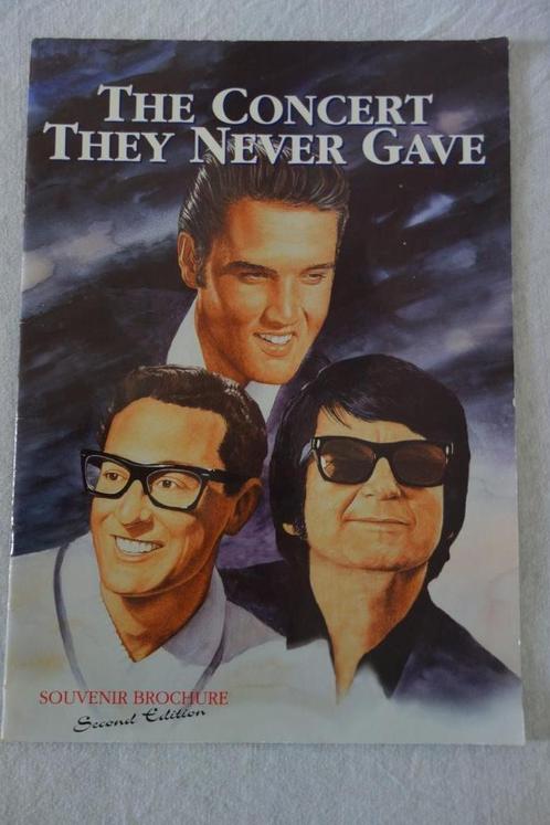 Programmaboek 1995 tour Elvis-Buddy-Roy, Verzamelen, Muziek, Artiesten en Beroemdheden, Zo goed als nieuw, Boek, Tijdschrift of Artikel
