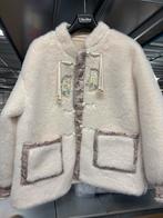 Witte Jas met Details - Maat M, Ophalen of Verzenden, Zo goed als nieuw, Maat 38/40 (M), Wit