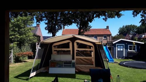 Trigano odyssee 2018, Caravans en Kamperen, Vouwwagens, Trigano, tot en met 4, Blauw, Aanwezig, Ophalen