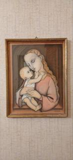 Schilderij Jan Geurts, Maria met kind, Antiek en Kunst, Ophalen