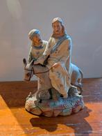 Biscuit porcelain Jezus intocht, Ophalen of Verzenden, Gebruikt