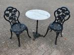 Bistro set, Ophalen, Gebruikt, Overige materialen, 2 zitplaatsen