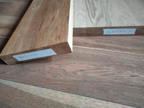 Massief Eiken meubelpanelen 100euro per m2, Doe-het-zelf en Verbouw, Hout en Planken, Nieuw, Plank, Eiken, Minder dan 200 cm, 25 tot 50 mm