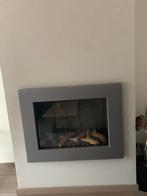 Gaskachel Barbas inbouw met antraciet frame, Huis en Inrichting, Kachels, Ophalen, Gebruikt, Gas, Inbouw