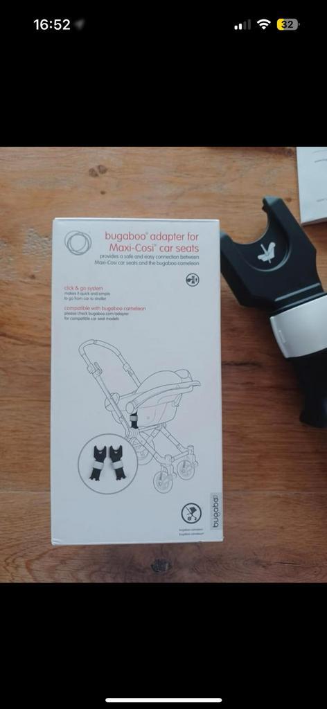 Bugaboo adapter maxi cosi, Kinderen en Baby's, Kinderwagens en Combinaties, Ophalen of Verzenden