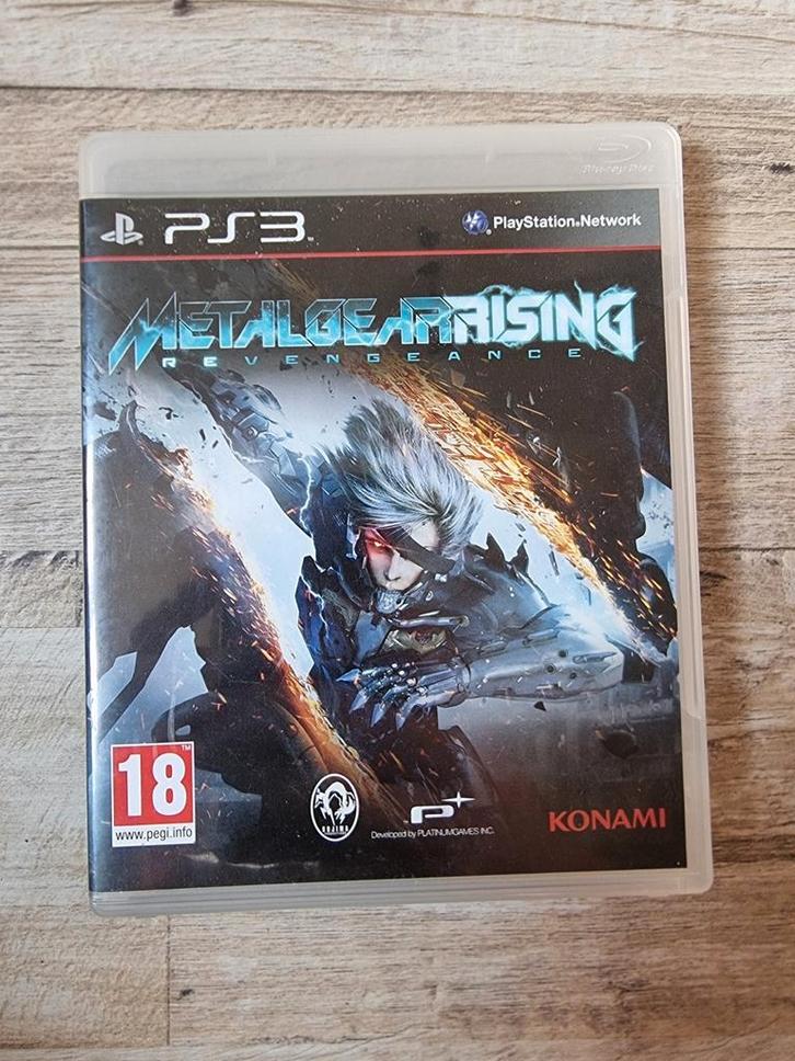 Metal Gear Rising, Spelcomputers en Games, Games | Sony PlayStation 3, Zo goed als nieuw, Avontuur en Actie, 1 speler, Vanaf 18 jaar