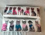 Kussens met kitten en puppy's print, Ophalen of Verzenden, Zo goed als nieuw, Wit, Rechthoekig