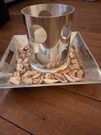 Dienblad met kaarsenkandelaar, Ophalen