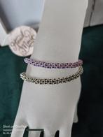 Aparte dunne armband Miyuki rocailles Juliez Handmade, Ophalen of Verzenden, Nieuw, Goud, Overige materialen