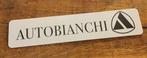 AUTOBIANCHI   - showplaat   showroom  kentekenplaat, Ophalen of Verzenden, Zo goed als nieuw, Auto's