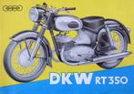 Folder DKW RT 350 1956, Motoren, Handleidingen en Instructieboekjes, Ophalen of Verzenden, Overige merken