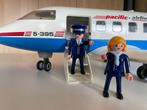 Playmobil vliegtuig 5-395 met piloot en stewardess, Kinderen en Baby's, Speelgoed | Playmobil, Ophalen of Verzenden