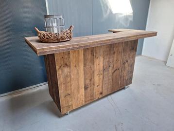 Borrel cocktail bar tuinbar steigerhout buitenbar AANBIEDING beschikbaar voor biedingen