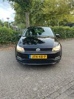 Volkswagen Polo1.0 MPI 2016 Zwart Bluemotion StartStop Clima, Voorwielaandrijving, Zwart, Overige bekleding, Zwart