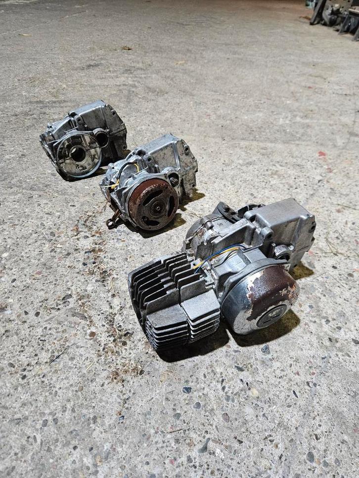 Puch Motorblok Carters - Onderdelen, Fietsen en Brommers, Brommeronderdelen | Algemeen, Gebruikt, Blok, Ophalen of Verzenden