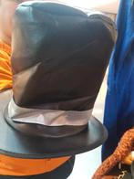 Zwarte hoed en strikken, Carnaval, Ophalen of Verzenden, Zo goed als nieuw, Accessoires