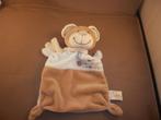nicotoy simba knuffel doekje beer of konijn baby blauw bruin, Ophalen of Verzenden, Nieuw, Beer