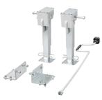 Uitdraaisteunen set Camper 330-530 mm 500 kg achterzijde, Ophalen of Verzenden, Nieuw