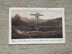 Oude Ansichtkaart Berg en Dal.Grenspaal, Ophalen of Verzenden, Voor 1920, Gelopen
