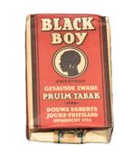 Pakje tabak Douwe Egberts zwarte jongen Black boy Joure, Ophalen of Verzenden, Gebruikt, Tabaksdoos of Verpakking