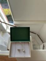 14 karaat zinzi oorbedels, Sieraden, Tassen en Uiterlijk, Oorbellen, Hangers, Met edelsteen, Nieuw, Ophalen of Verzenden