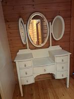 Kaptafel met 3 spiegels en 7 laden, Ophalen, Gebruikt, 100 tot 150 cm, 150 tot 200 cm