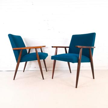 2x vintage fauteuil beschikbaar voor biedingen
