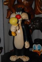 beeld Sylvester met Tweety   , Warner Bros, Verzamelen, Ophalen, Zo goed als nieuw