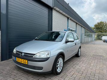 Opel Corsa 1.2 16V 1 jaar APK! 3D 2002 Grijs beschikbaar voor biedingen