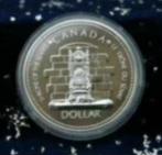 Canada - Silver Dollar 1977, Postzegels en Munten, Munten | Amerika, Zilver, Losse munt, Verzenden, Noord-Amerika