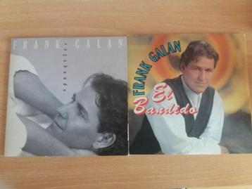 2 Singles van de zanger "Frank Galan". beschikbaar voor biedingen