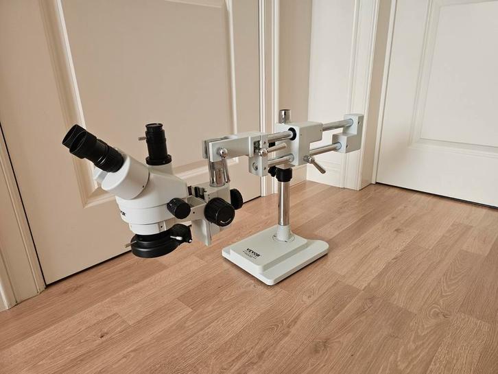 Vevor microscoop ( goudsmid zetter horlogemaker), Audio, Tv en Foto, Optische apparatuur | Microscopen, Nieuw, Biologische microscoop