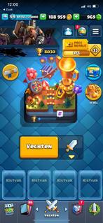 Clash royale account, Ophalen