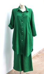 Linnen ensemble "Senes", Kleding | Dames, Groen, Kostuum of Pak, Senes, Ophalen of Verzenden