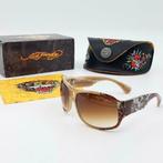 Zonnebril Ed Hardy EHS-Brie White Horn 63-14-120, Overige merken, Zonnebril, Overige kleuren, Nieuw