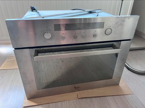 Whirlpool combi magnetron, Witgoed en Apparatuur, Ovens, Gebruikt, Inbouw, Oven met grill, 45 tot 60 cm, 45 tot 60 cm, Hete lucht