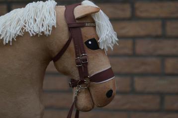 Hobbyhorse hoofdstel // stokpaard hoofdstel Kastanjebruin beschikbaar voor biedingen